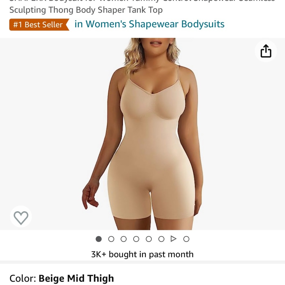 NWT shaperx/ Lycra shapewear